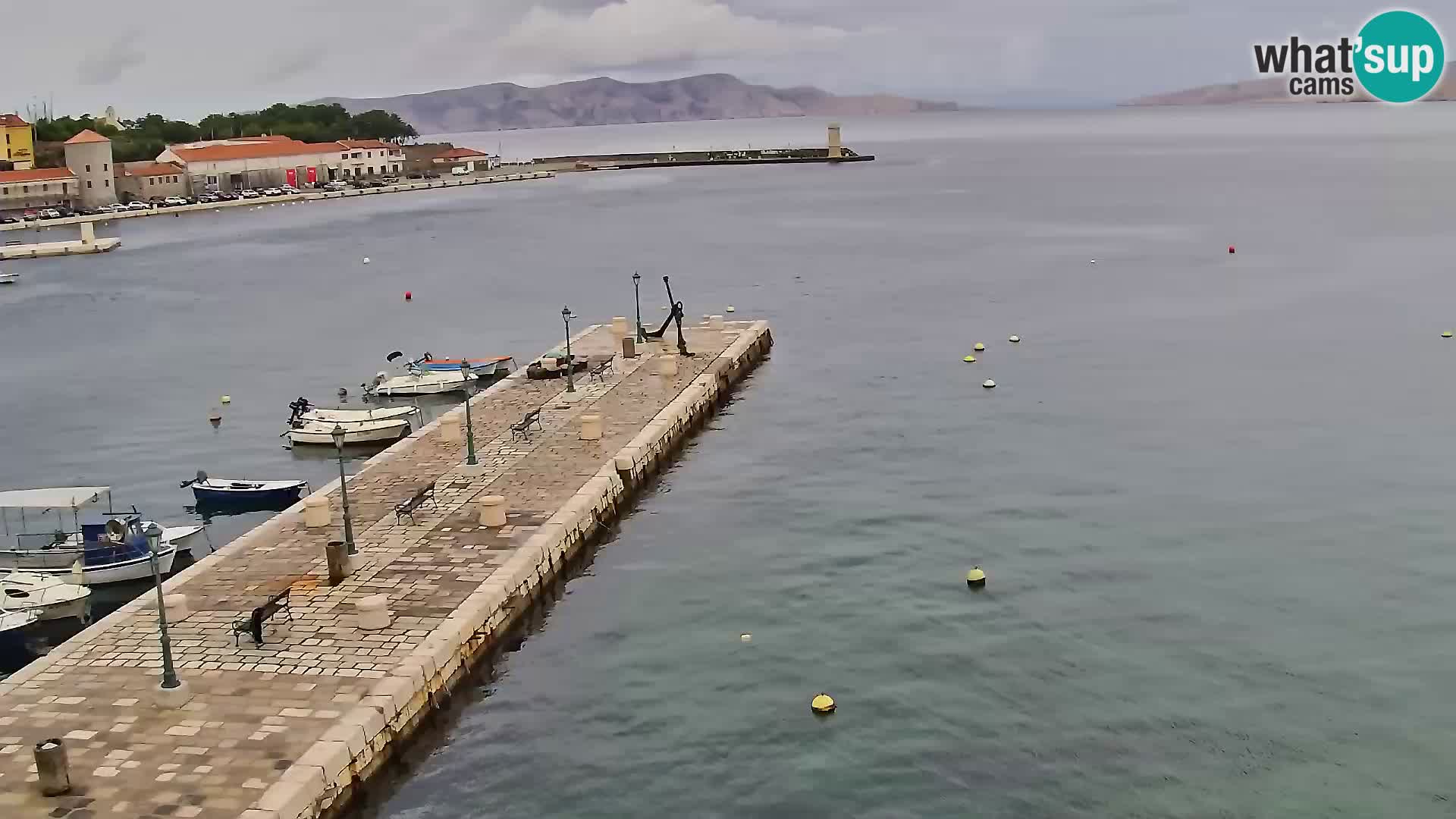 Senj Webcam – Panoramic view of Senj riva
