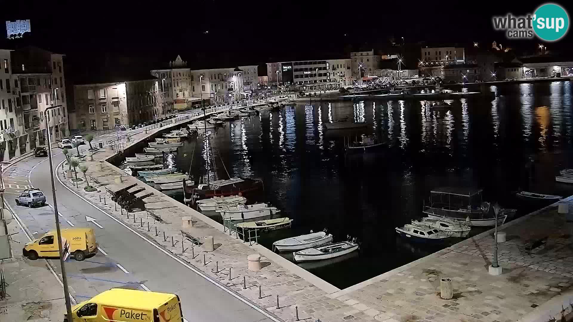 Senj Webcam – Panoramic view of Senj riva