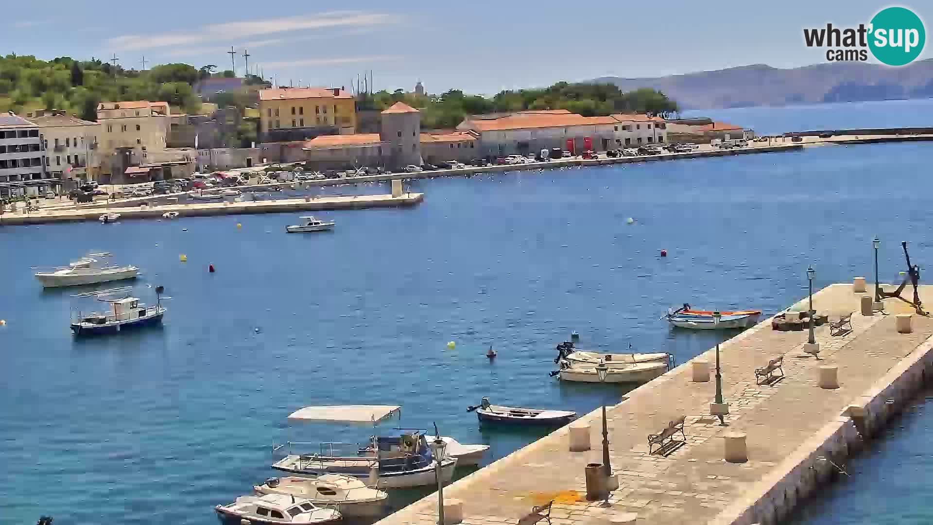 Senj Webcam – Panoramic view of Senj riva