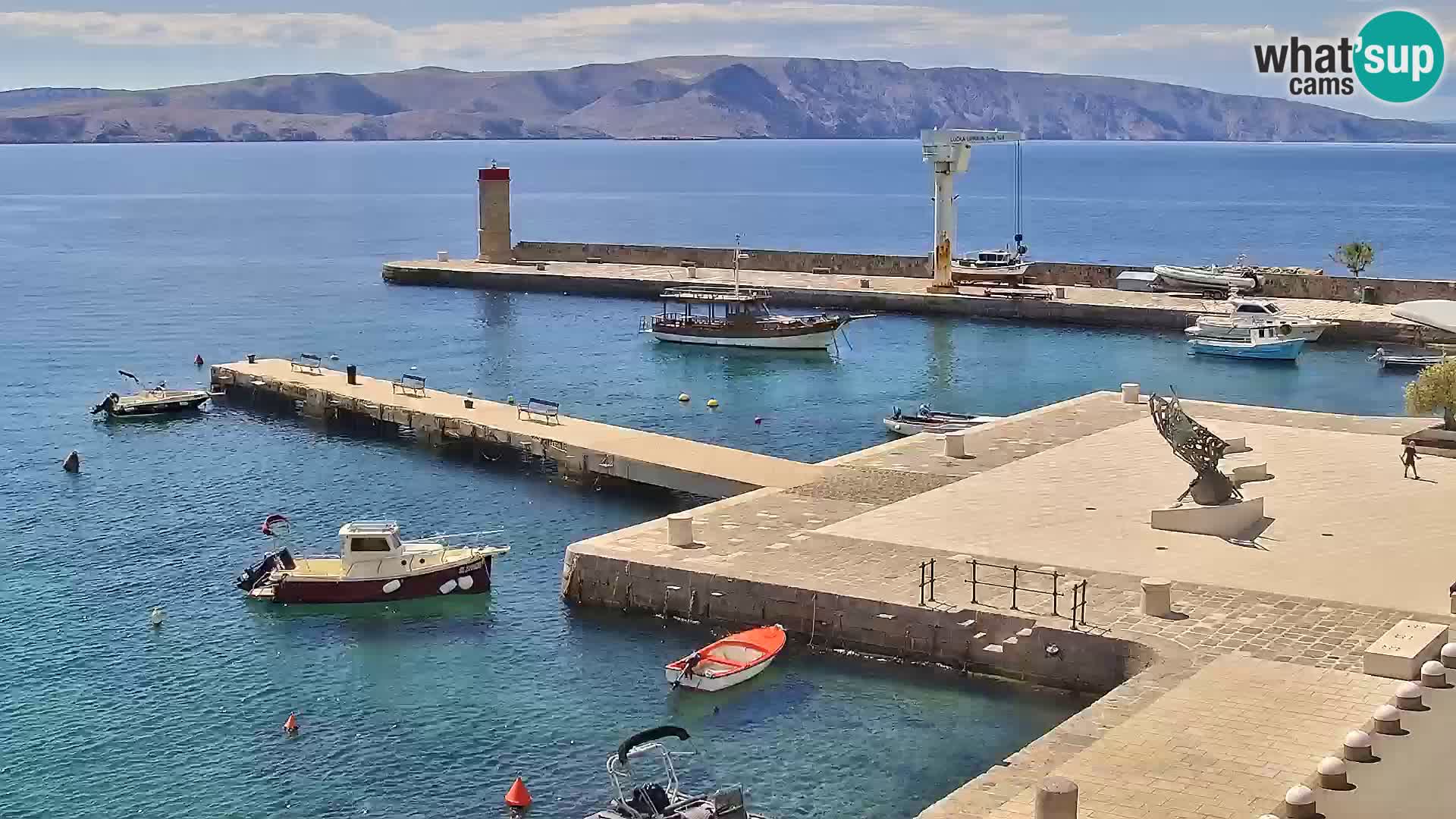 Senj Webcam – Panoramic view of Senj riva