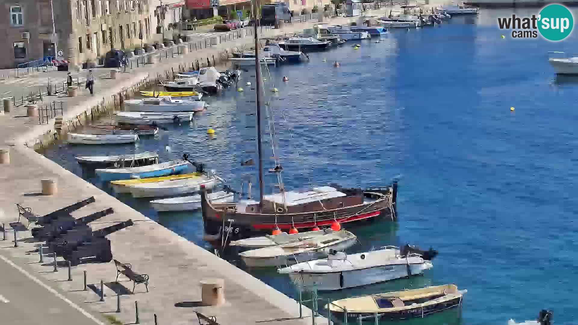 Senj camera en vivo – Vista panorámica de Senj riva