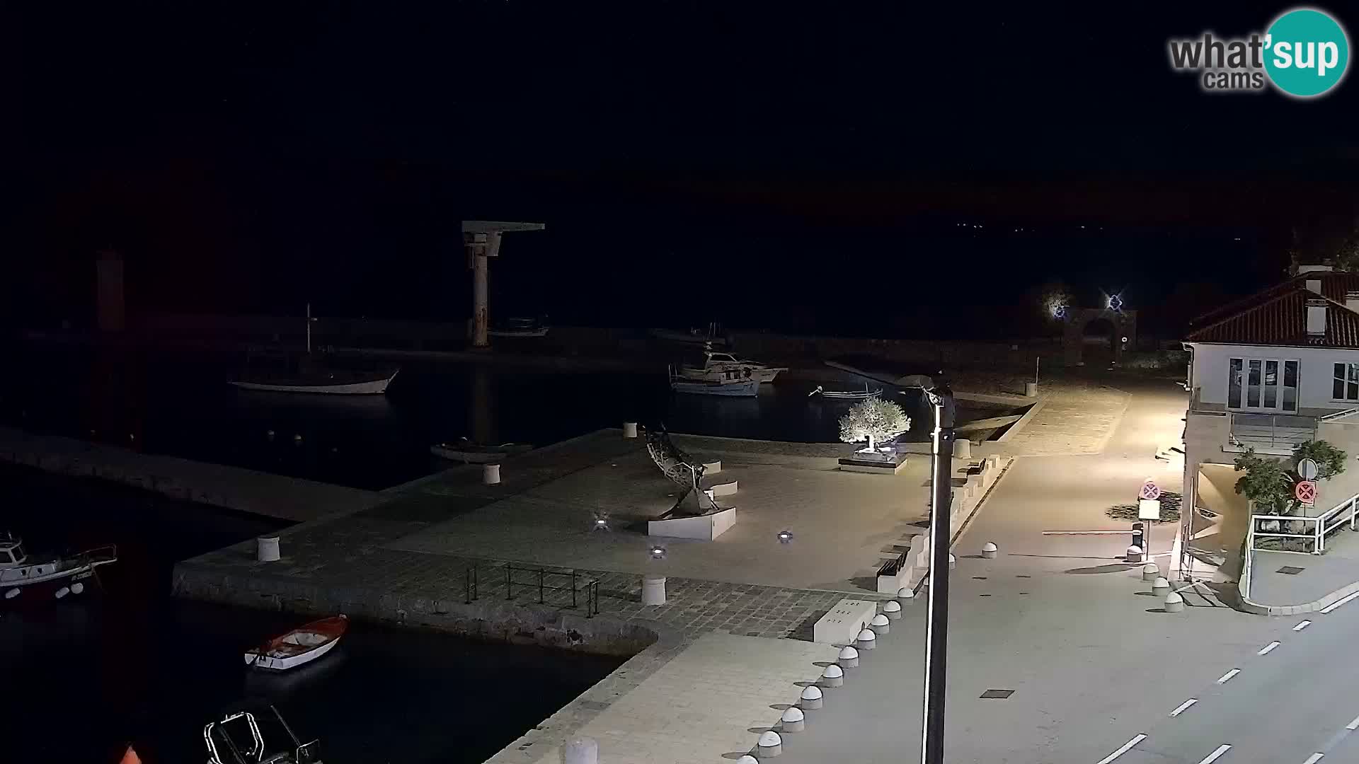 Senj Webcam – Panoramic view of Senj riva