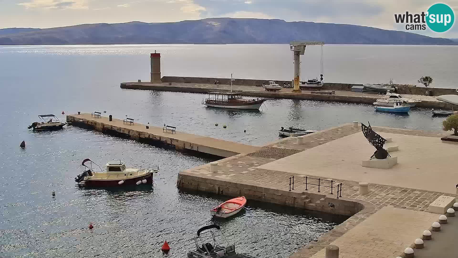 Senj Webcam – Panoramic view of Senj riva