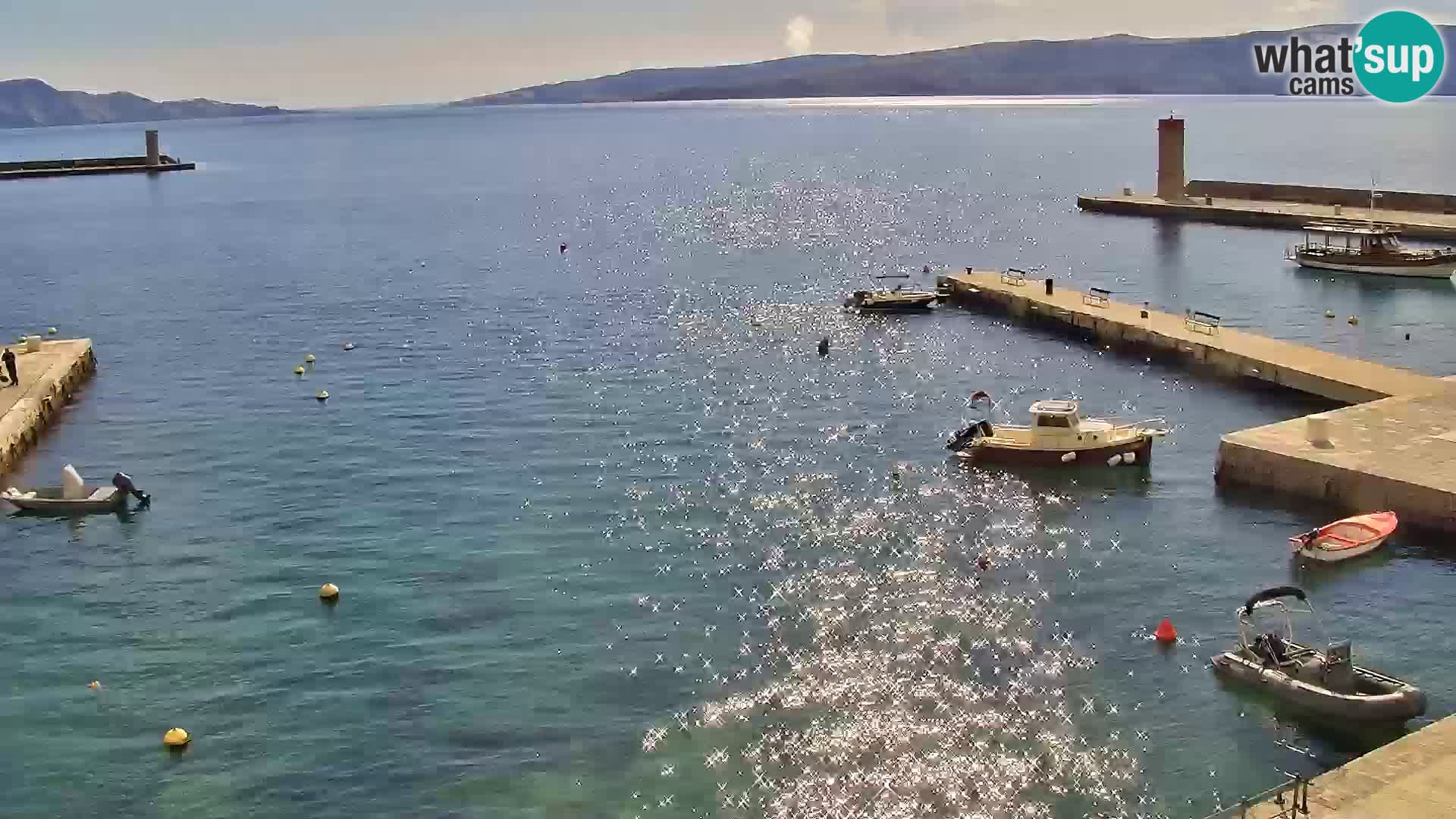 Senj camera en vivo – Vista panorámica de Senj riva
