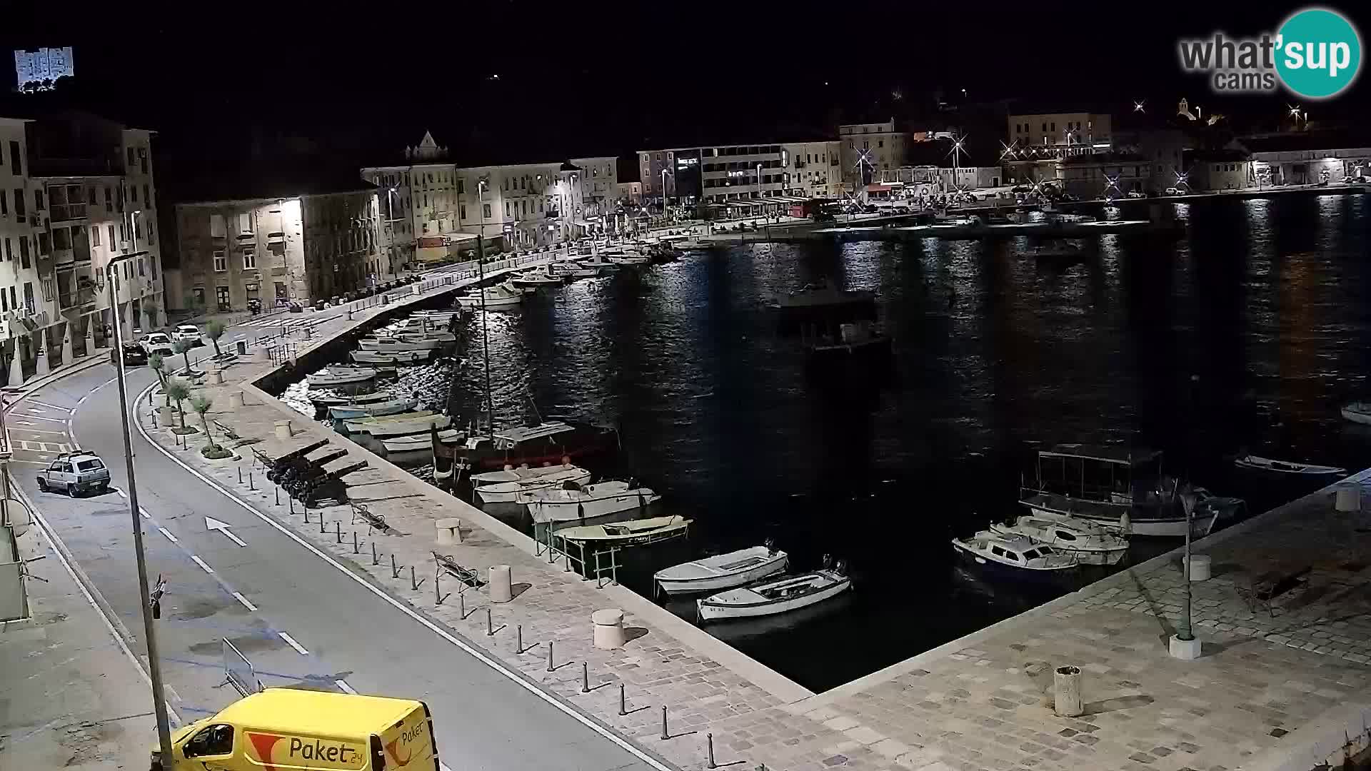 Senj Webcam – Panoramic view of Senj riva