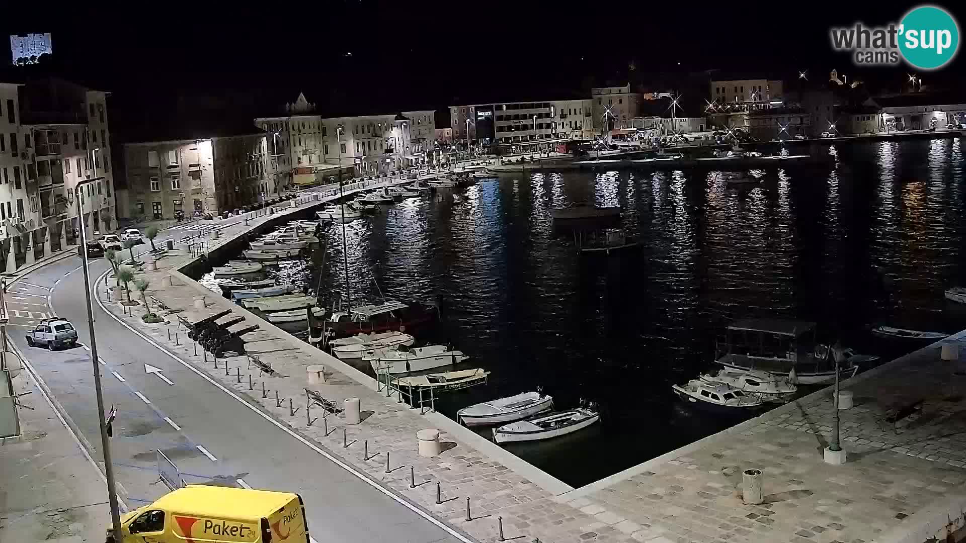 Senj Webcam – Panoramic view of Senj riva