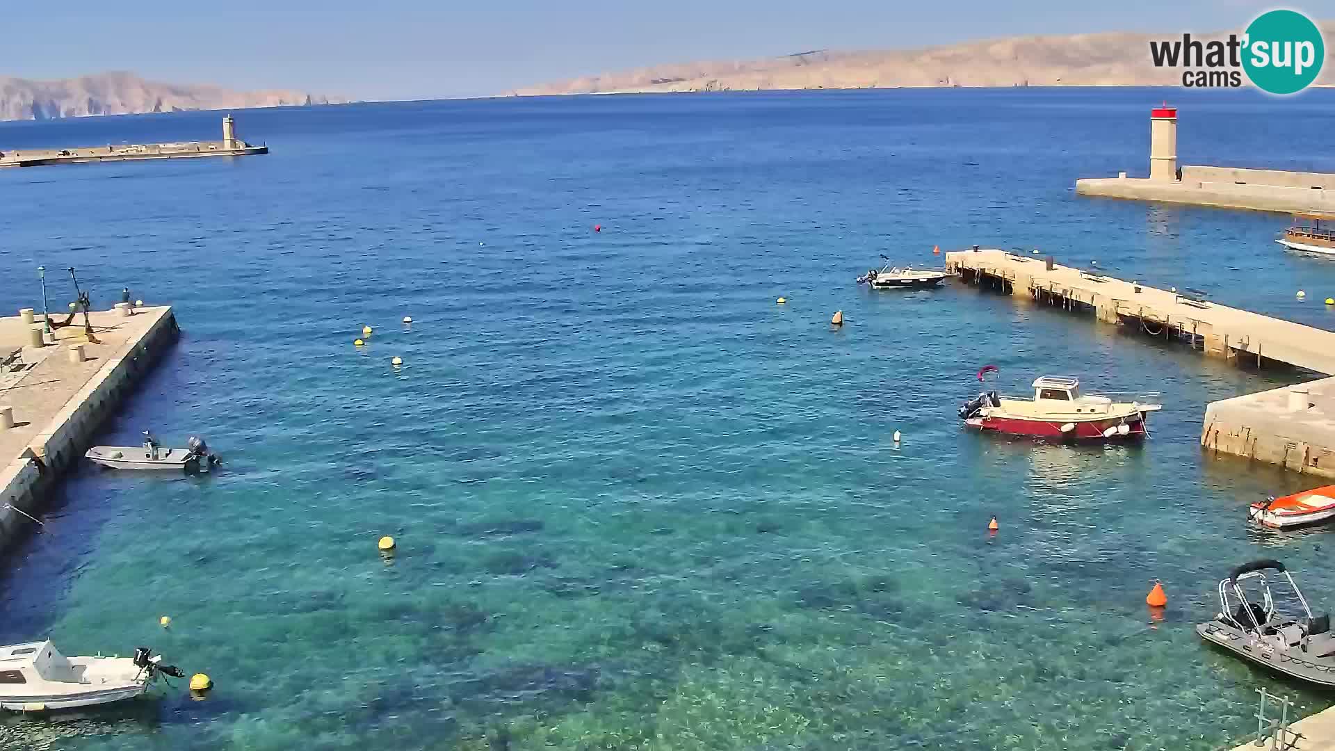 Senj camera en vivo – Vista panorámica de Senj riva