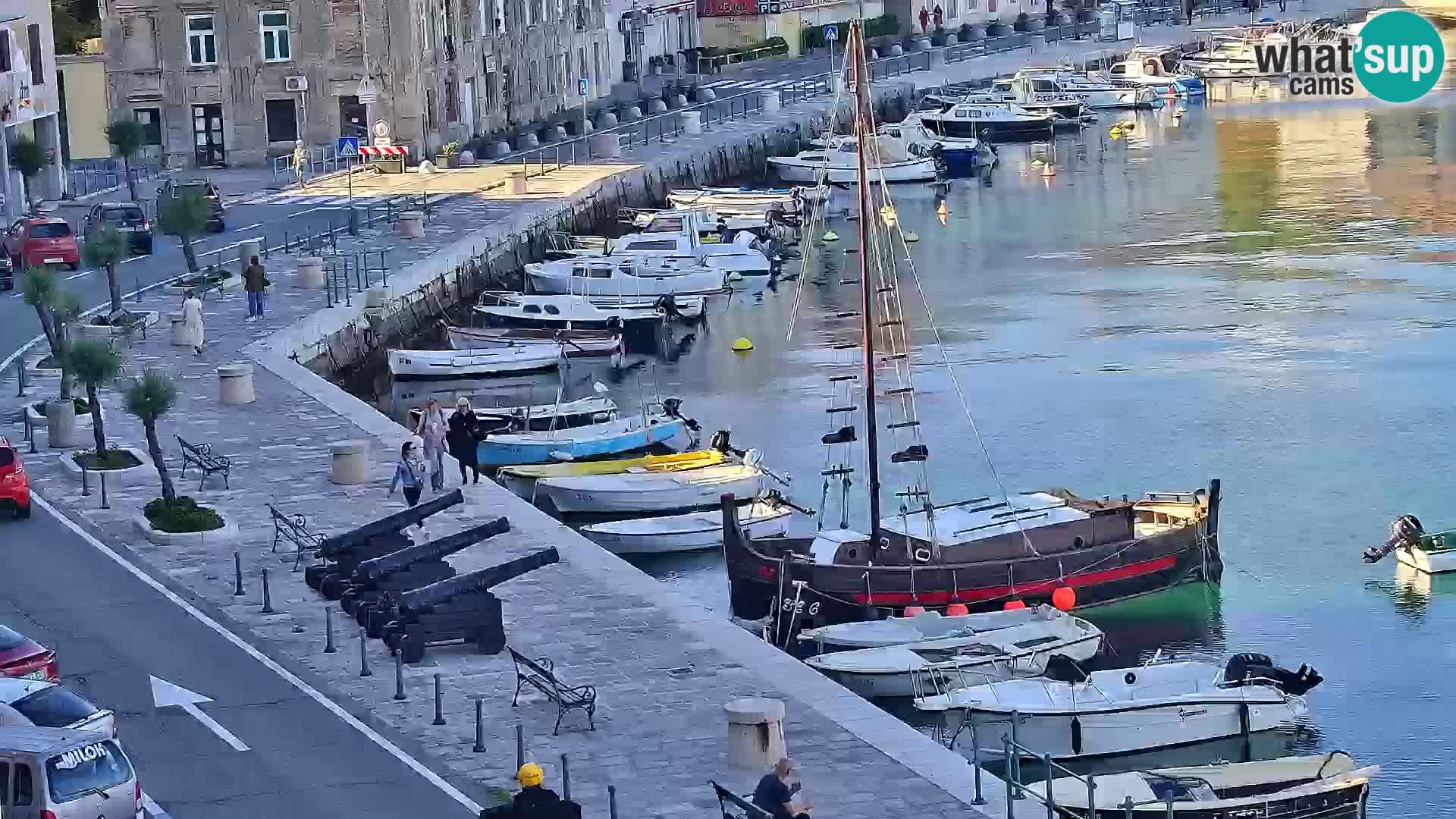 Webcam Segna – Panorama dell’lungomare di Senj