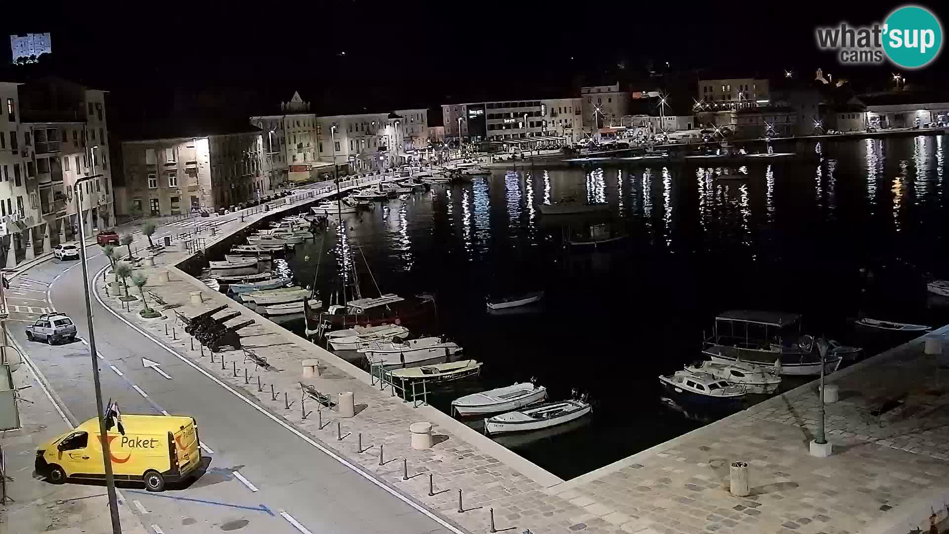 Senj camera en vivo – Vista panorámica de Senj riva