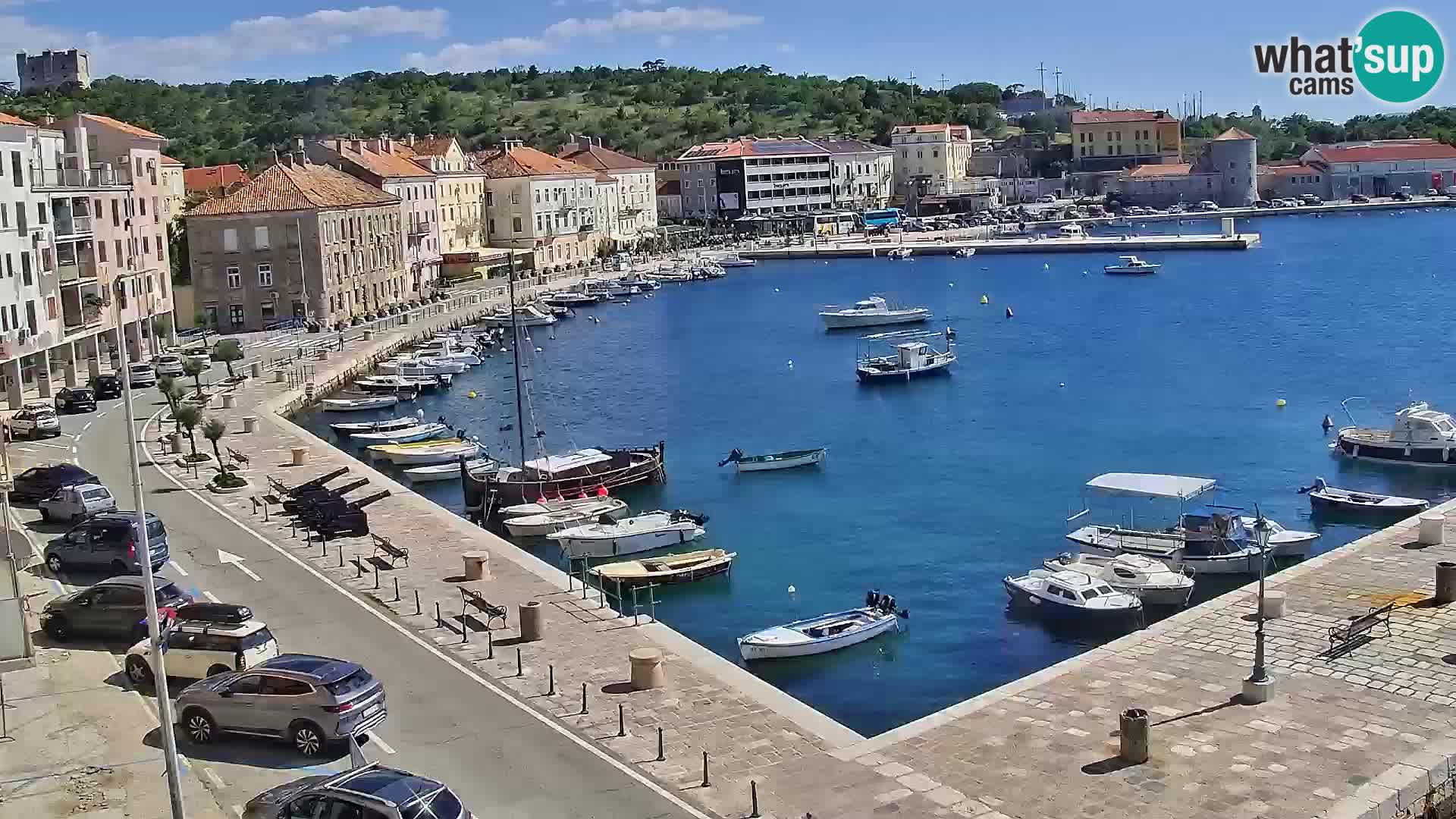 Webcam Segna – Panorama dell’lungomare di Senj