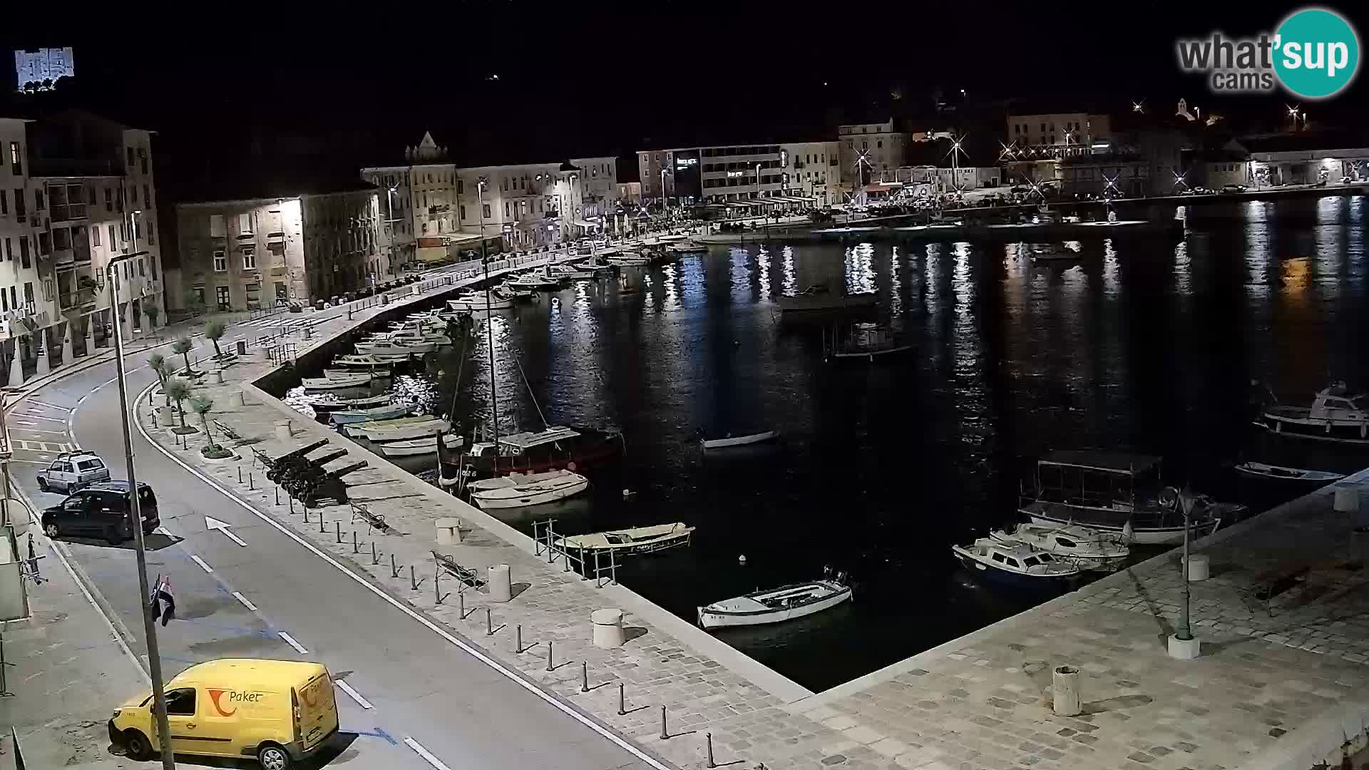Senj Webcam – Panoramic view of Senj riva