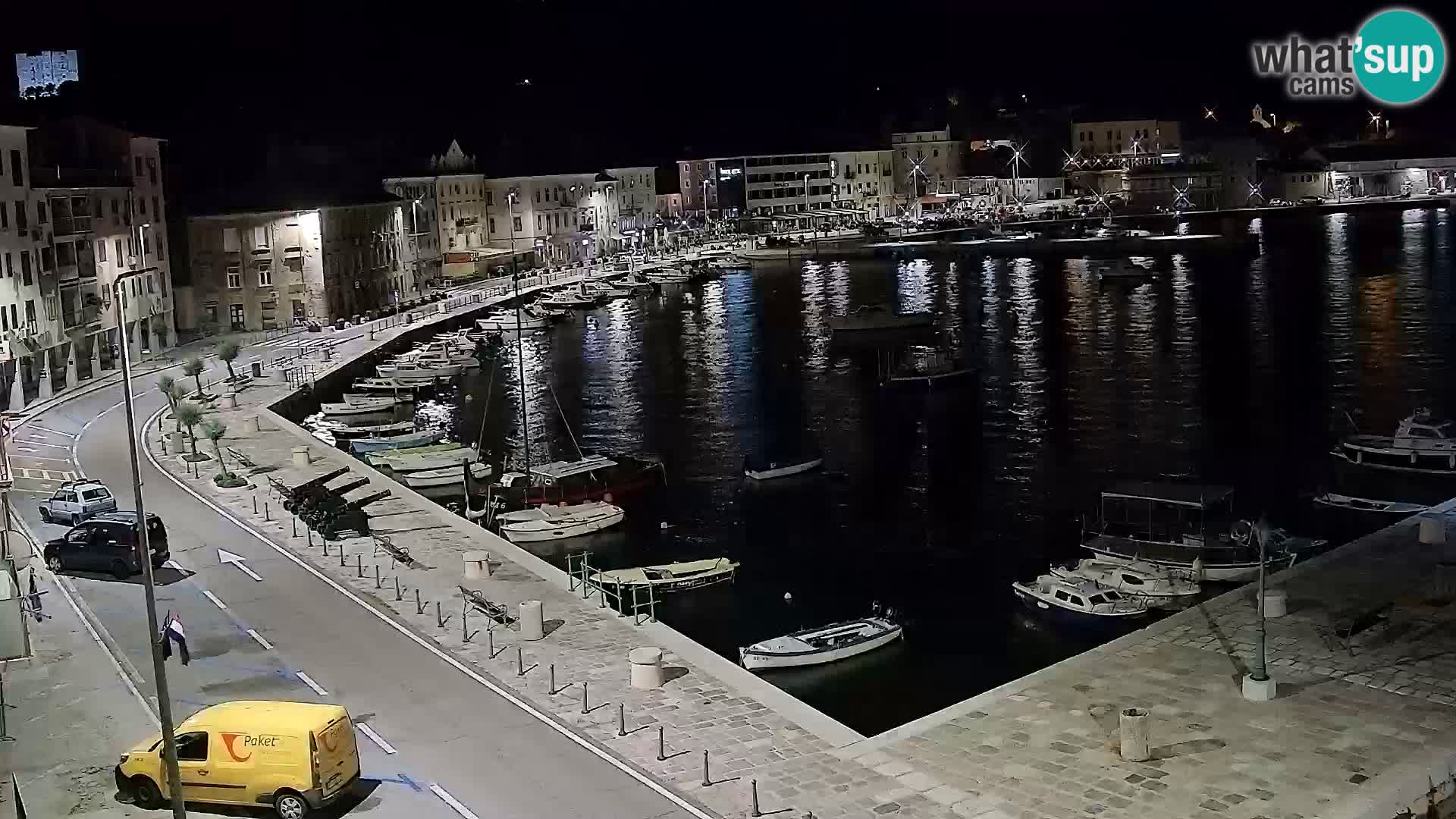 Senj Spletna kamera – pogled na obalo Senja