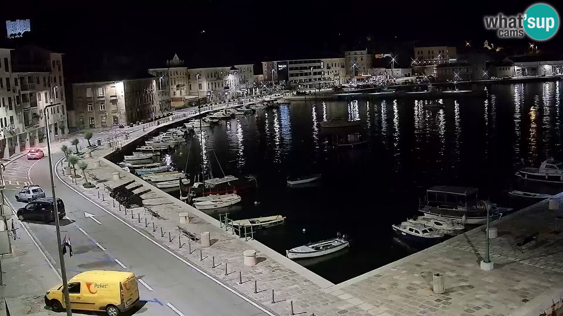 Senj camera en vivo – Vista panorámica de Senj riva