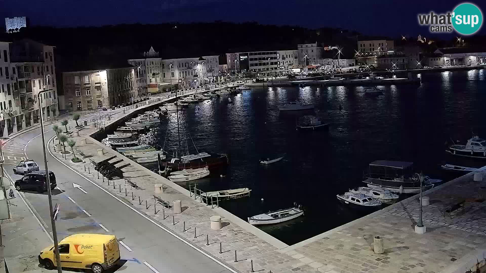 Kamera u živo Senj – Panoramski pogled na senjsku rivu