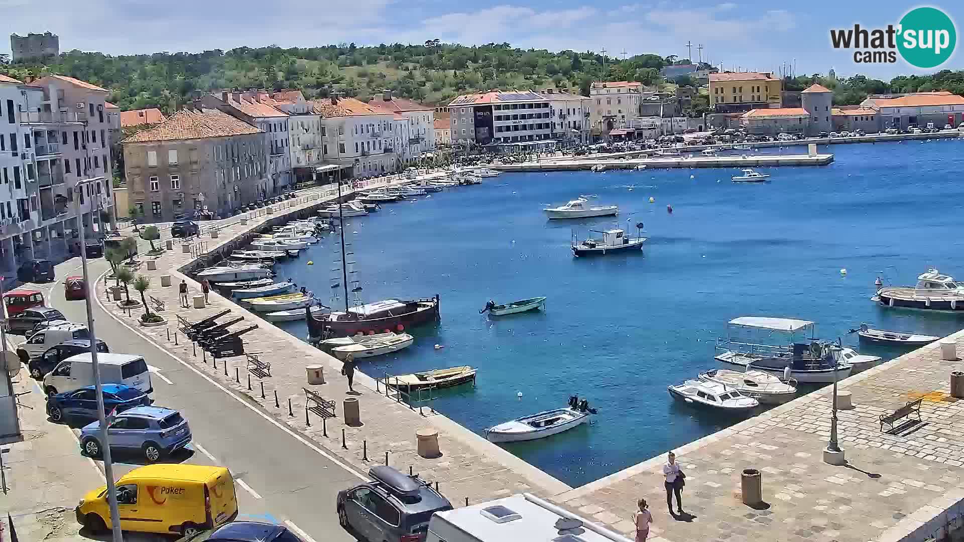Senj Webcam – Panoramic view of Senj riva