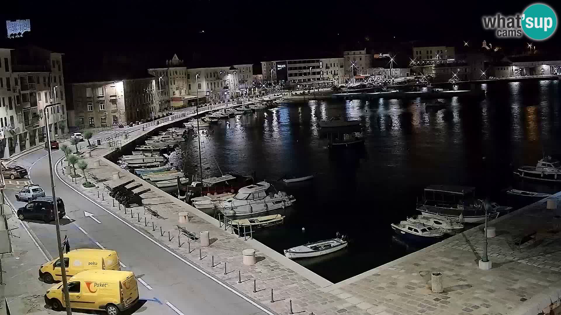 Senj Webcam – Panoramic view of Senj riva