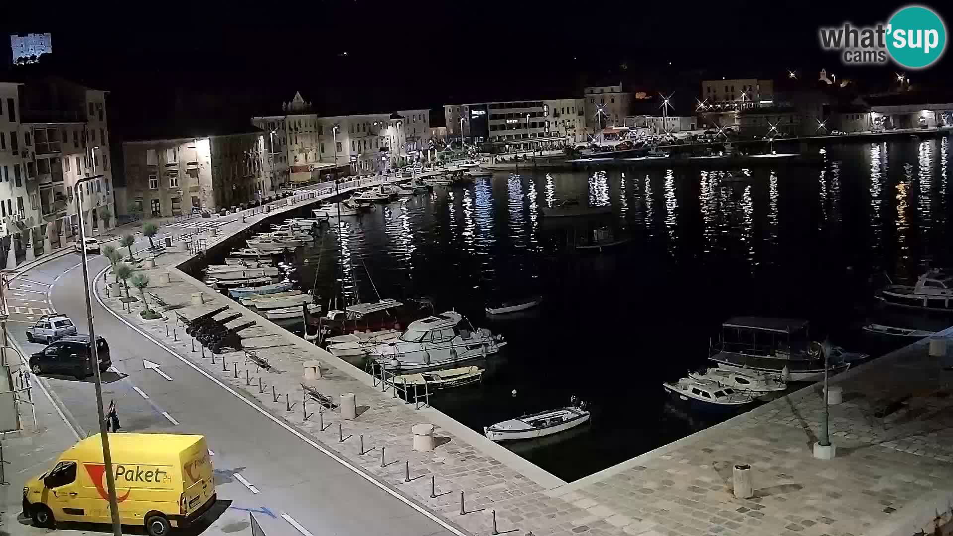 Senj camera en vivo – Vista panorámica de Senj riva
