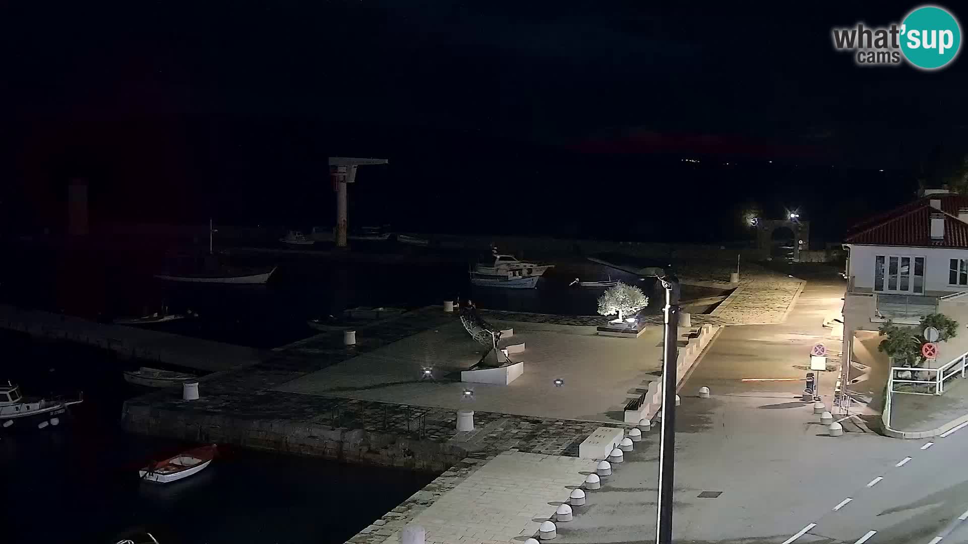 Senj camera en vivo – Vista panorámica de Senj riva