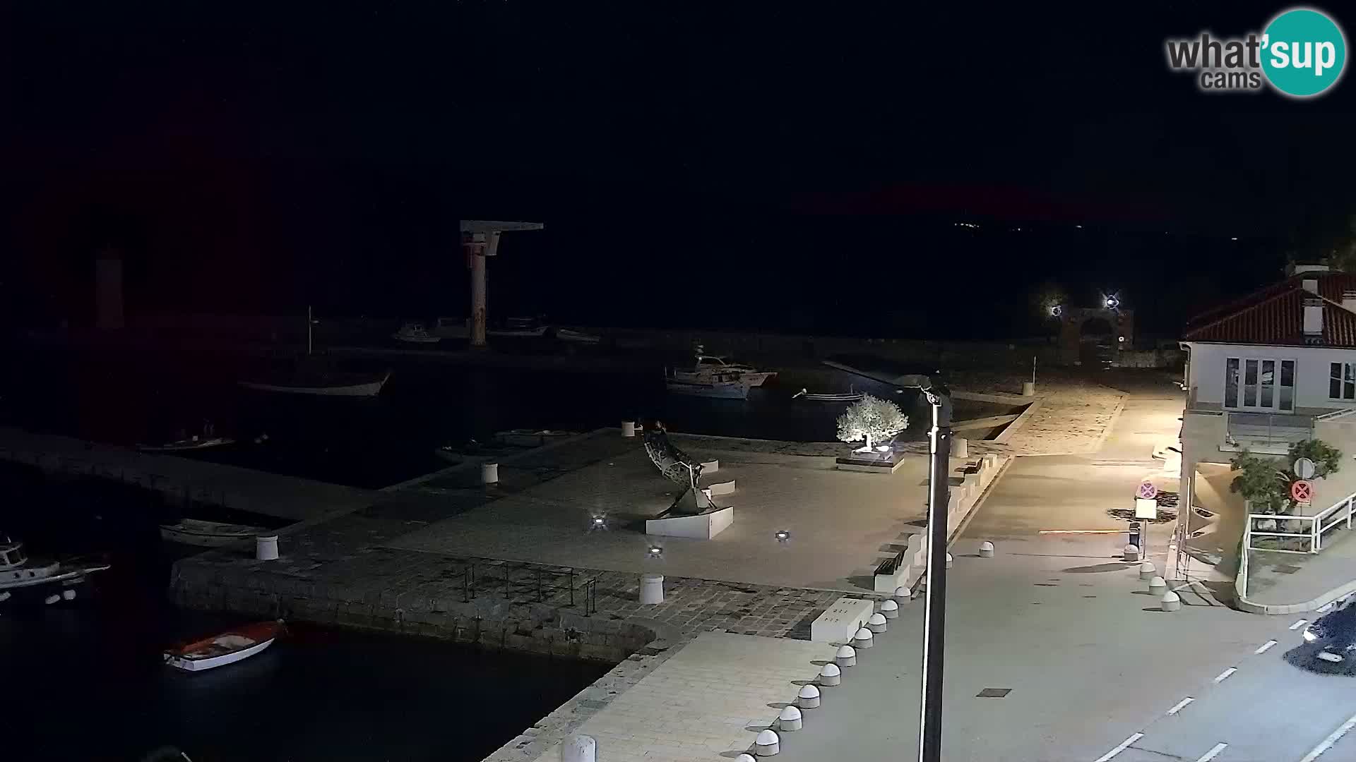 Webcam Segna – Panorama dell’lungomare di Senj