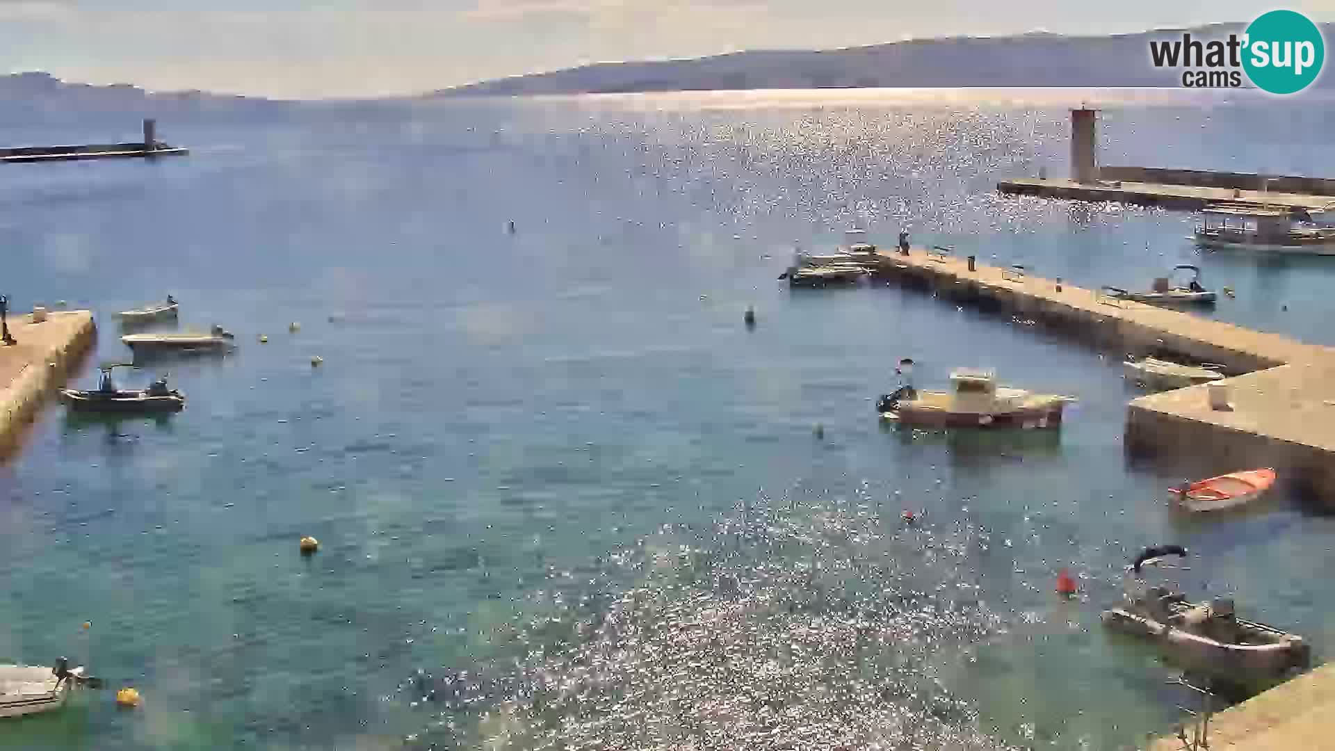 Senj camera en vivo – Vista panorámica de Senj riva