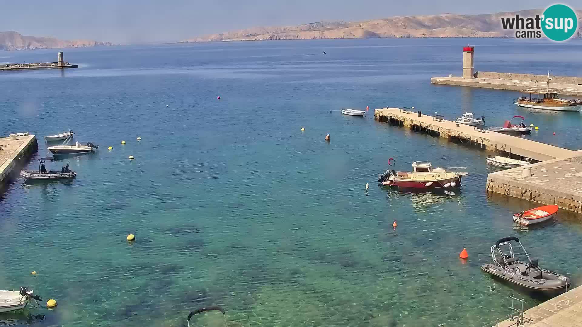 Senj Spletna kamera – pogled na obalo Senja