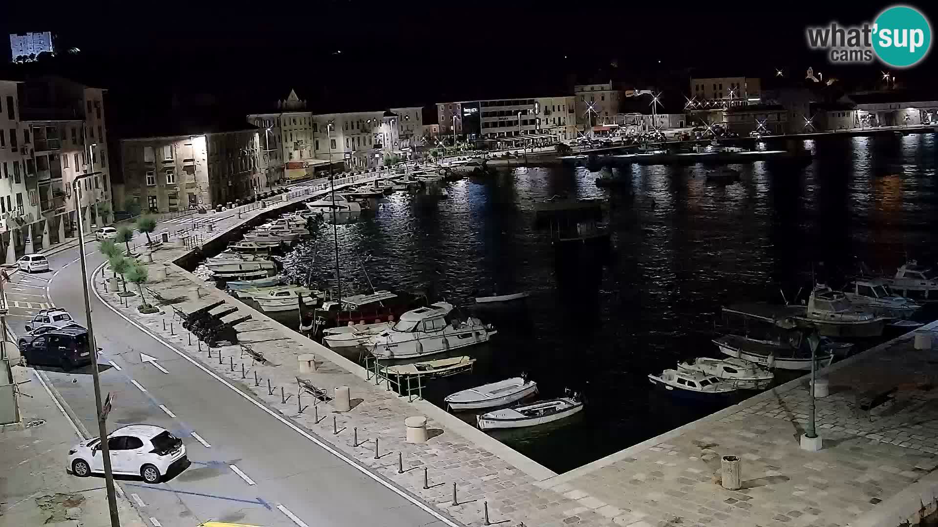 Senj Webcam – Panoramic view of Senj riva