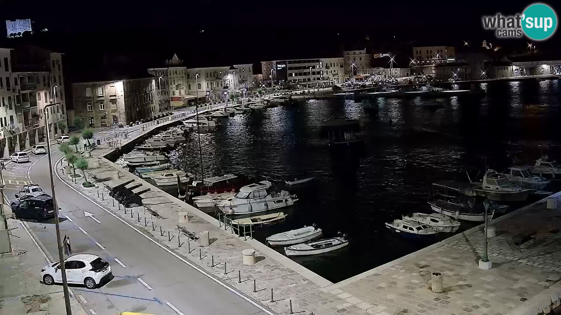Senj Webcam – Panoramic view of Senj riva