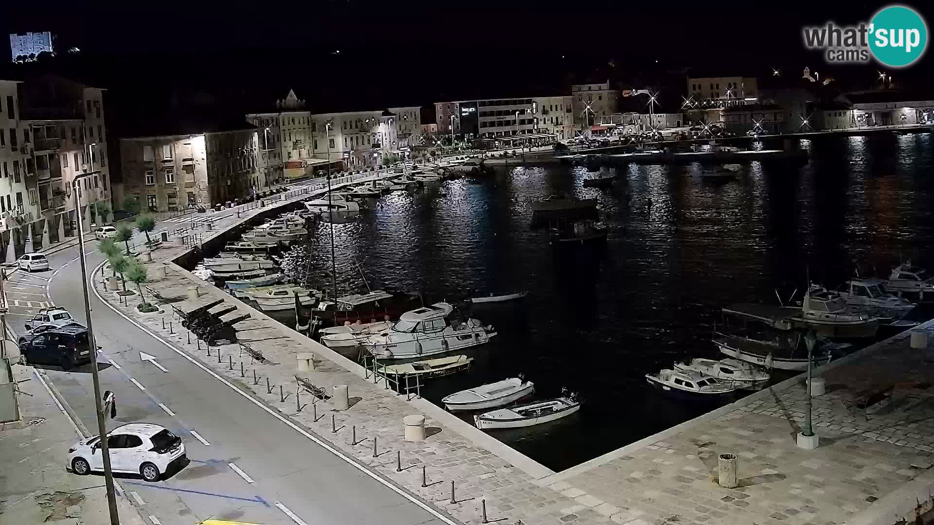 Senj Webcam – Panoramic view of Senj riva