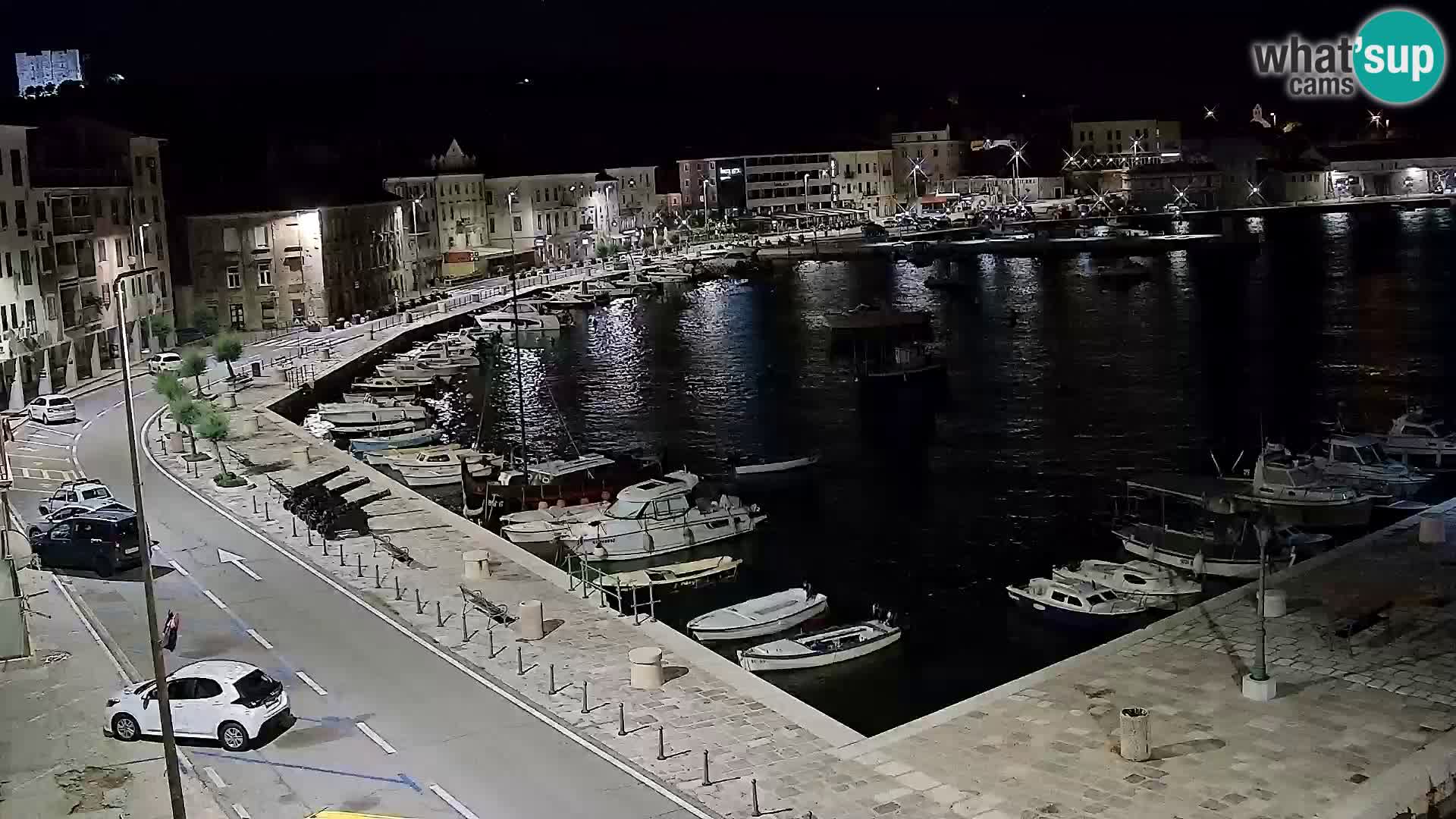 Senj Webcam – Panoramic view of Senj riva