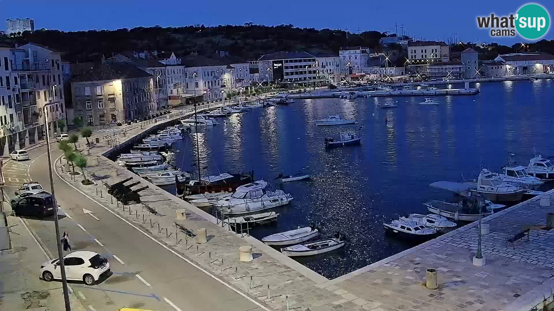 Senj Webcam – Panoramic view of Senj riva