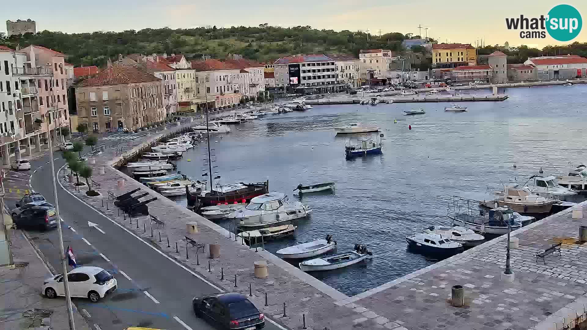 Senj Webcam – Panoramic view of Senj riva