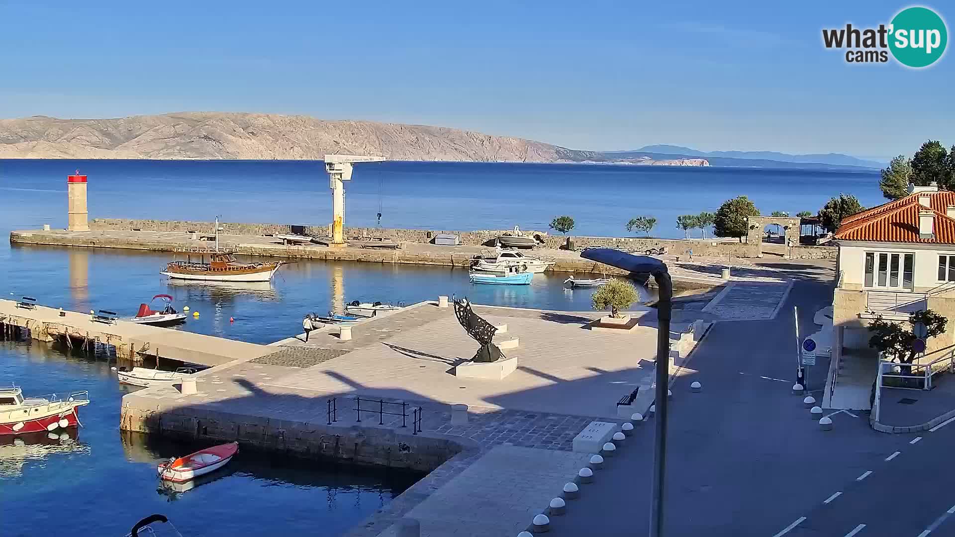 Senj Webcam – Panoramic view of Senj riva