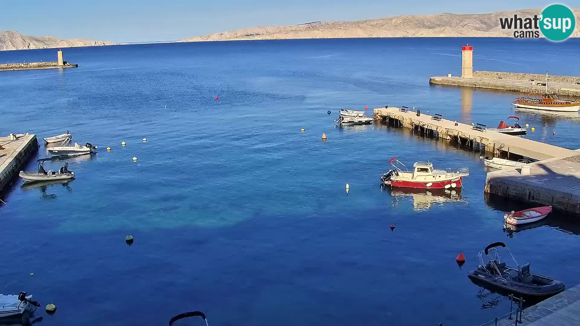 Senj Spletna kamera – pogled na obalo Senja