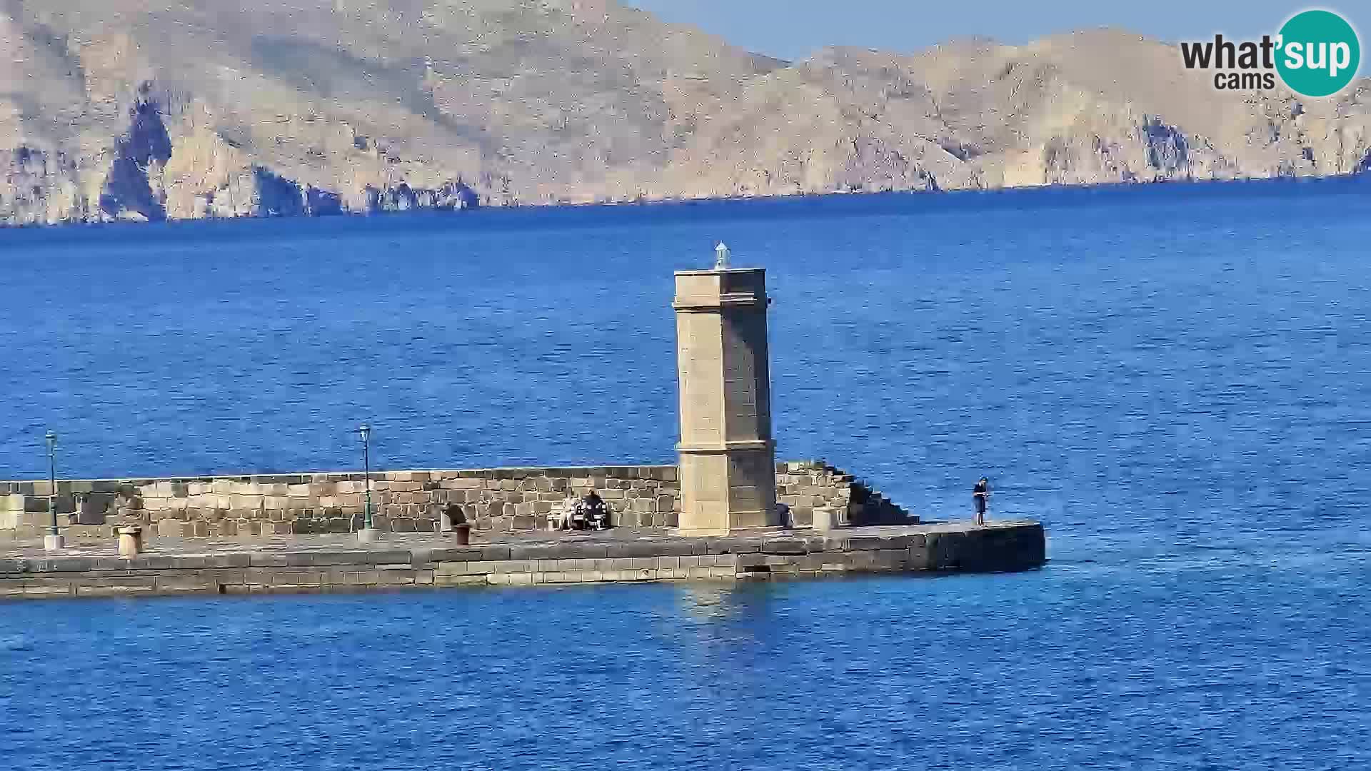 Senj Webcam – Panoramic view of Senj riva