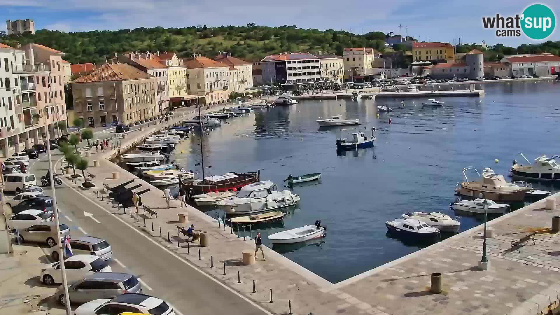 Senj camera en vivo – Vista panorámica de Senj riva