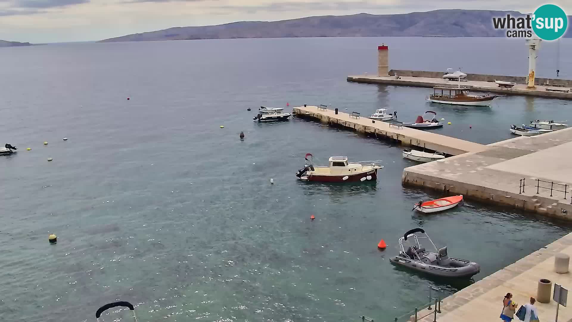 Senj Webcam – Panoramic view of Senj riva