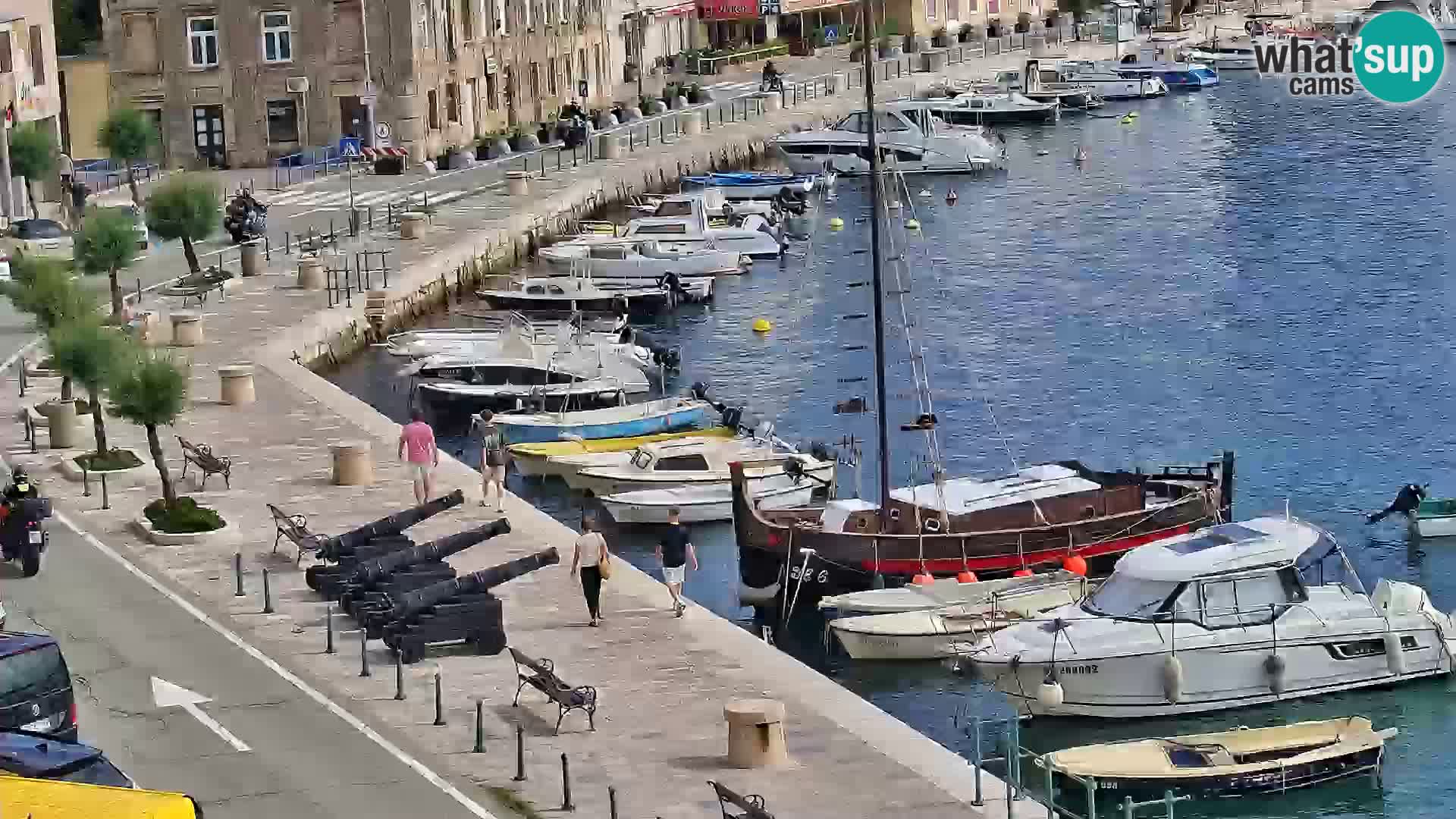 Senj Webcam – Panoramic view of Senj riva