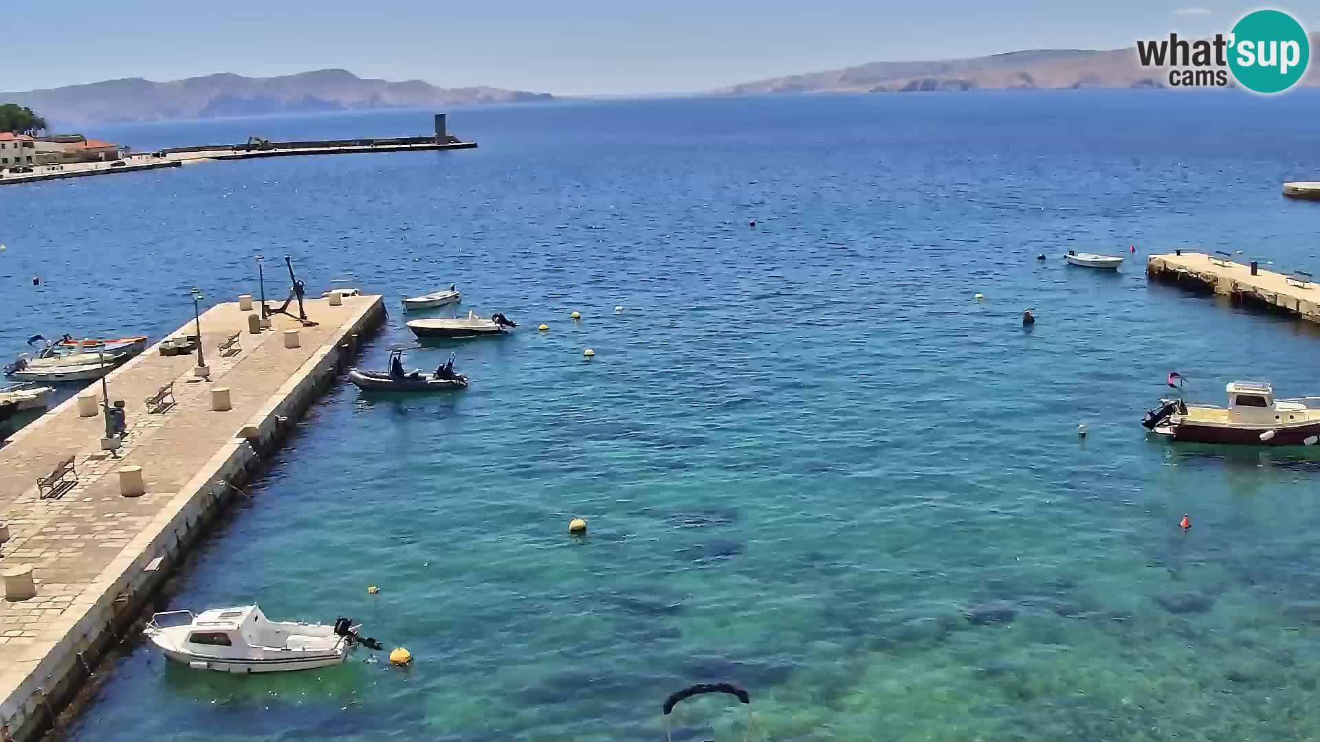 Senj Webcam – Panoramic view of Senj riva