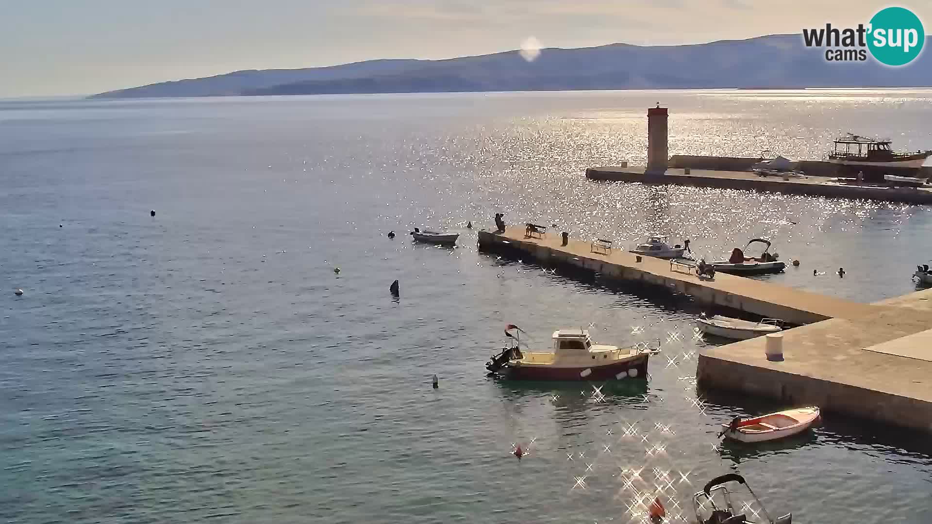 Senj Webcam – Panoramic view of Senj riva