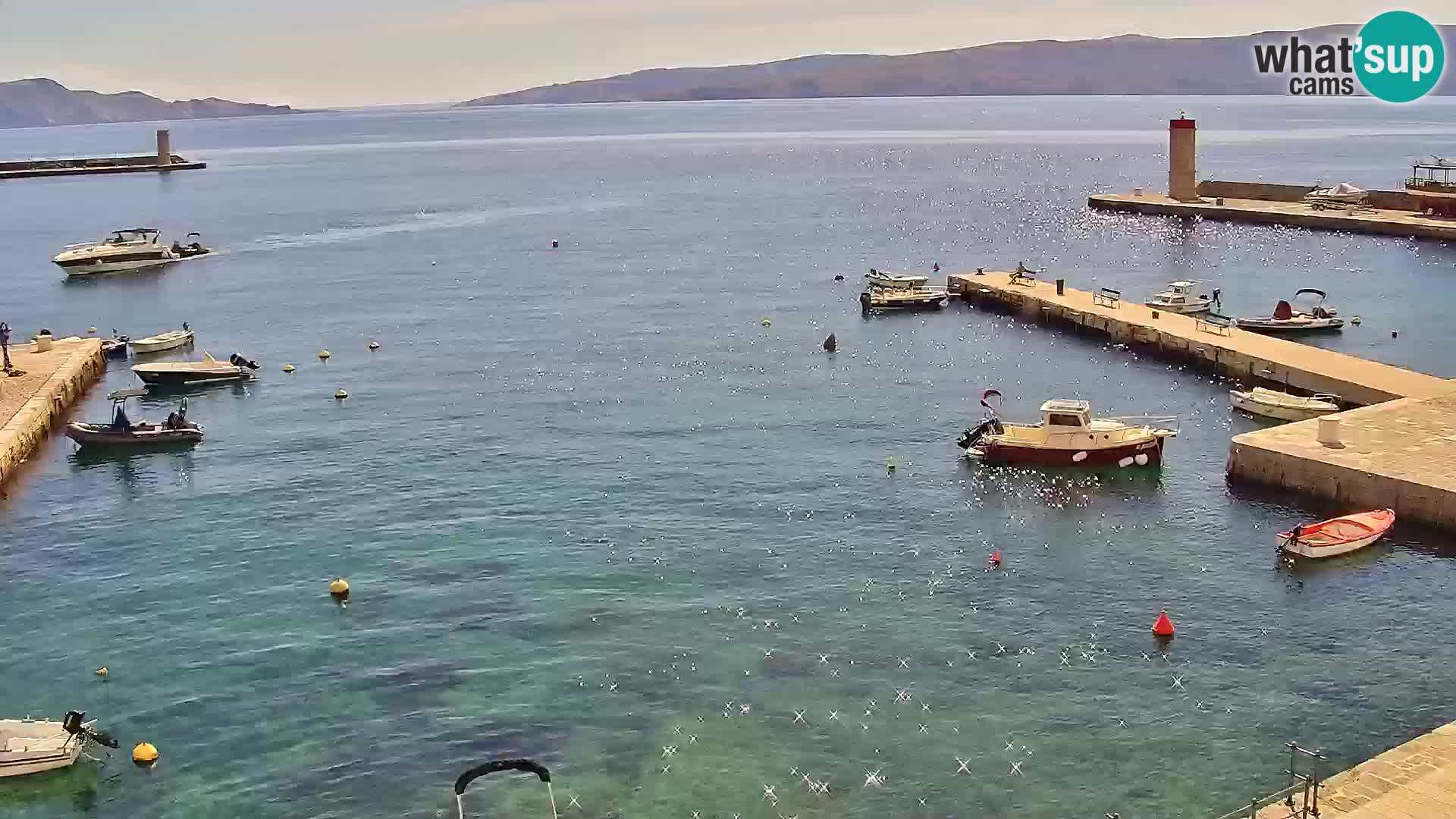 Kamera u živo Senj – Panoramski pogled na senjsku rivu