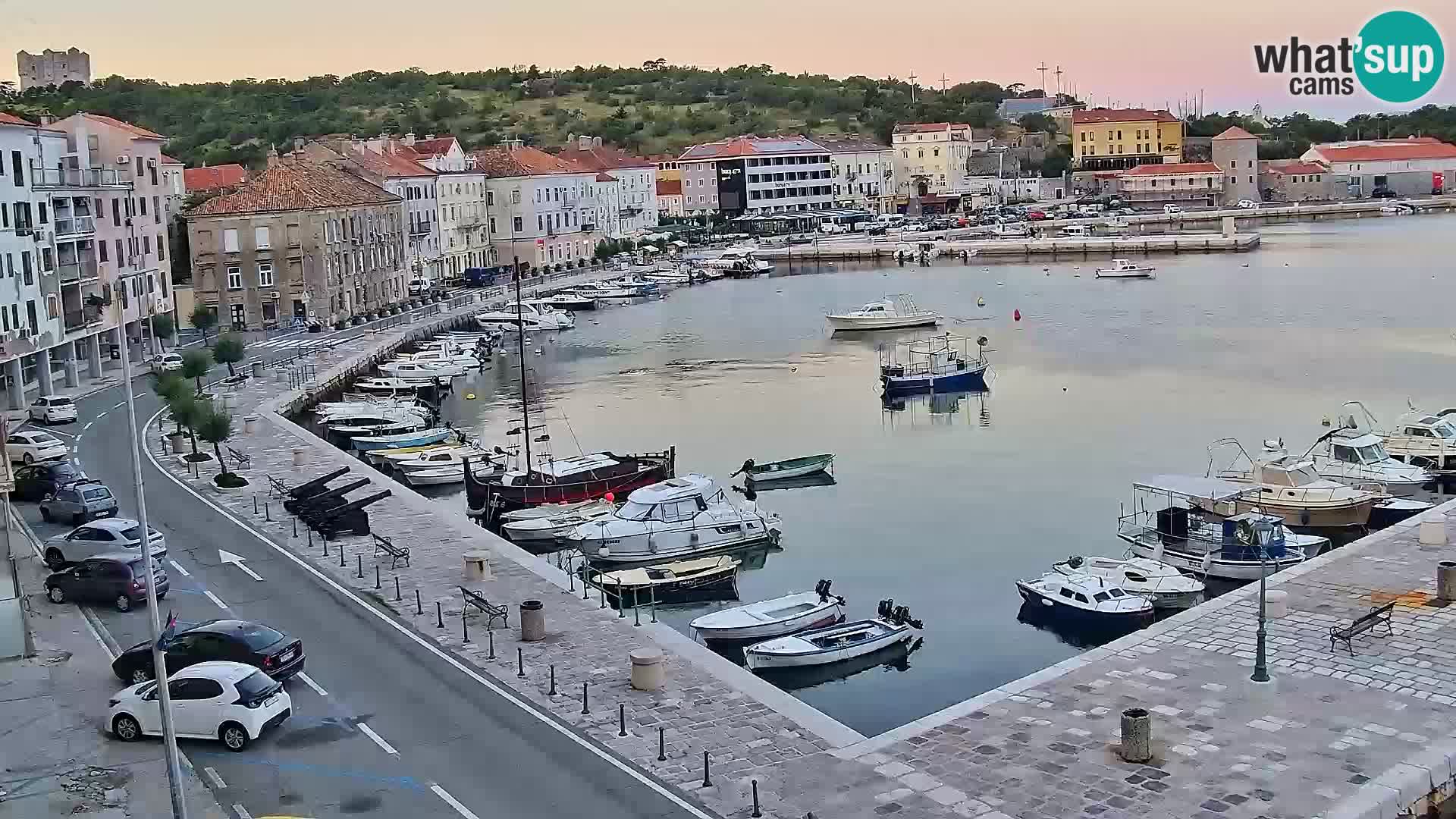 Webcam Segna – Panorama dell’lungomare di Senj