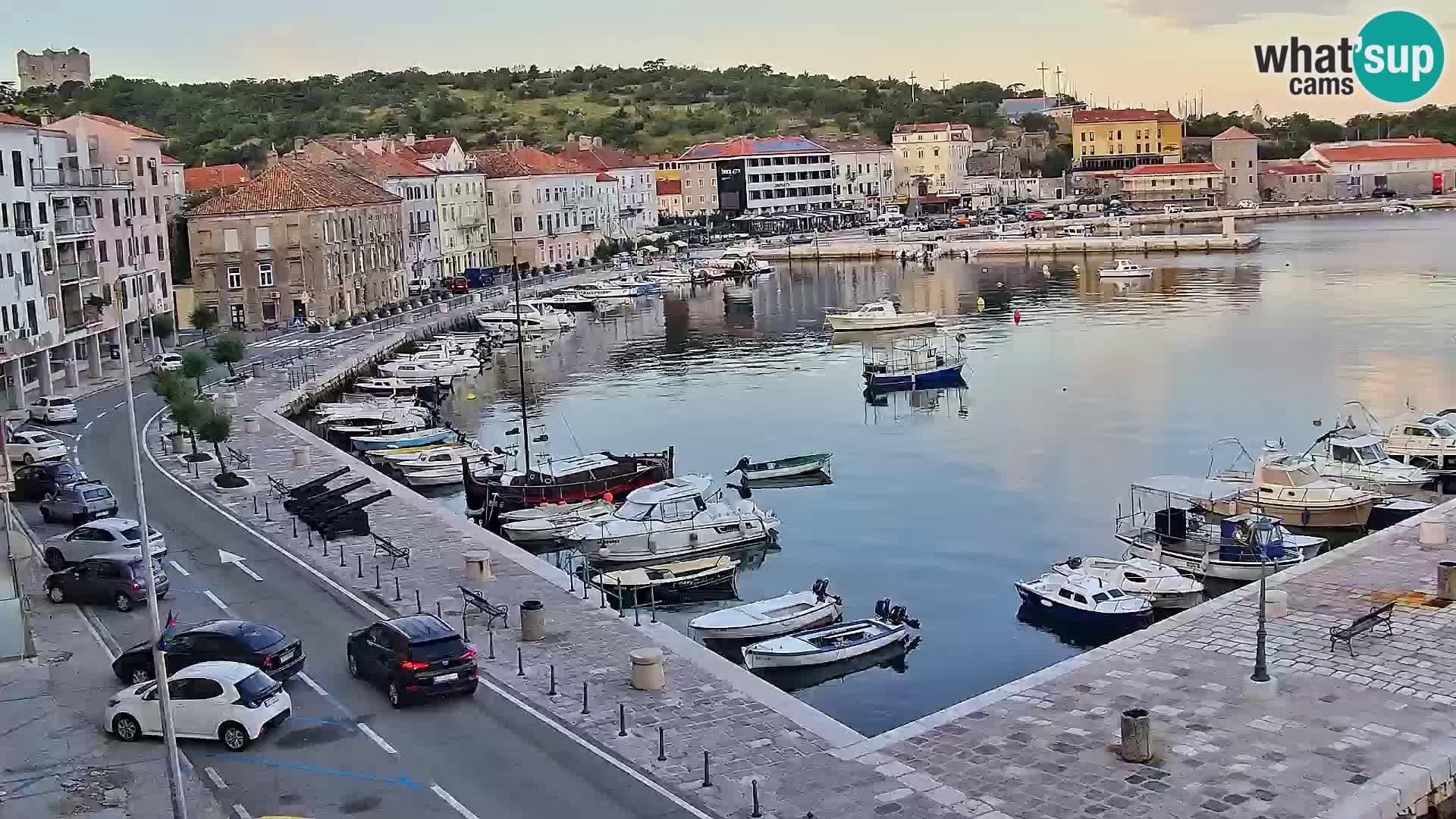 Senj Spletna kamera – pogled na obalo Senja