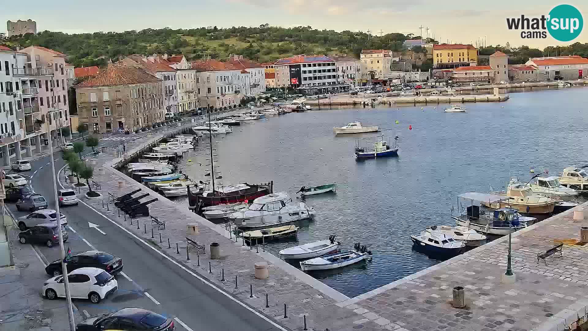 Senj Webcam – Panoramic view of Senj riva