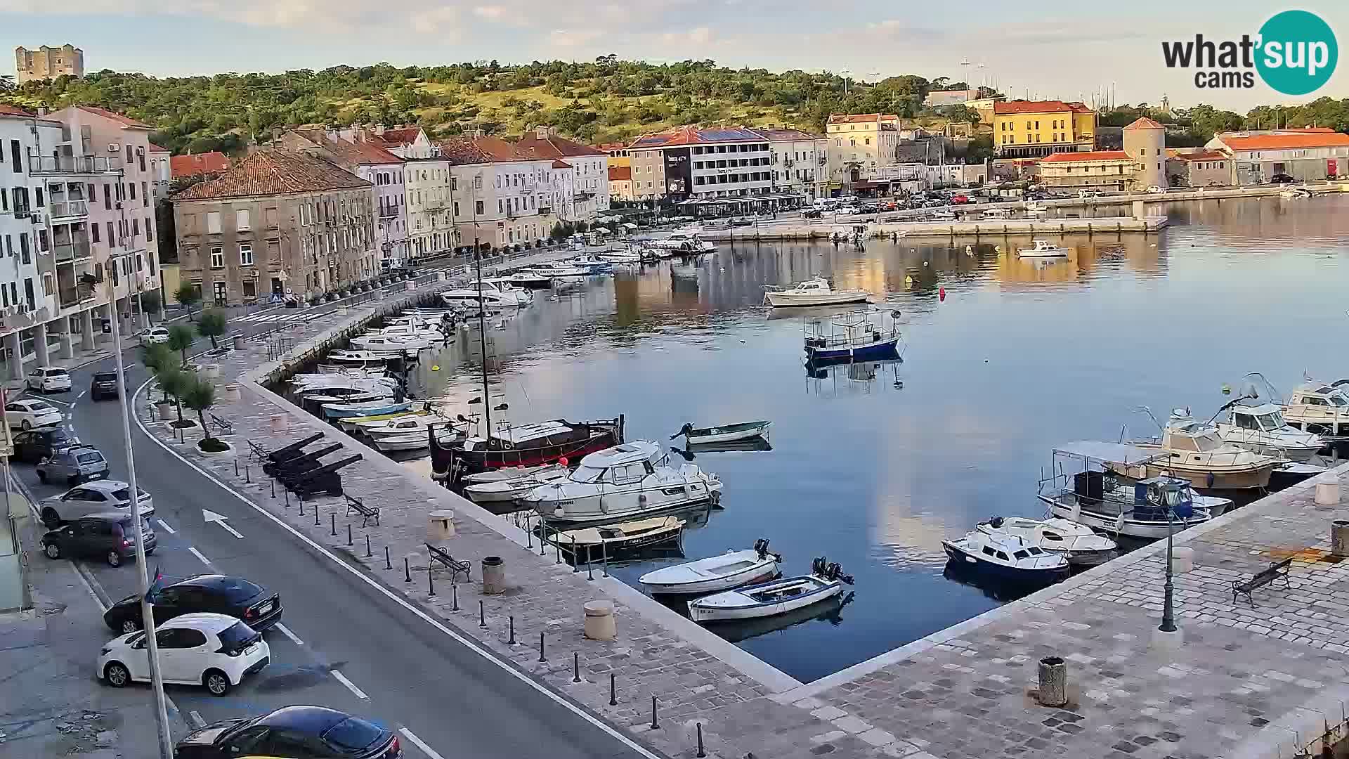 Senj Webcam – Panoramic view of Senj riva