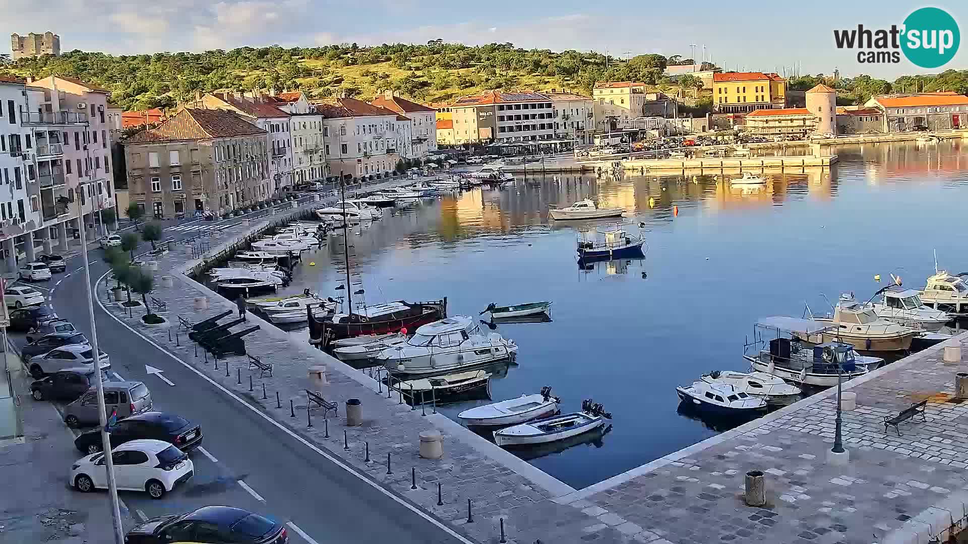 Webcam Segna – Panorama dell’lungomare di Senj