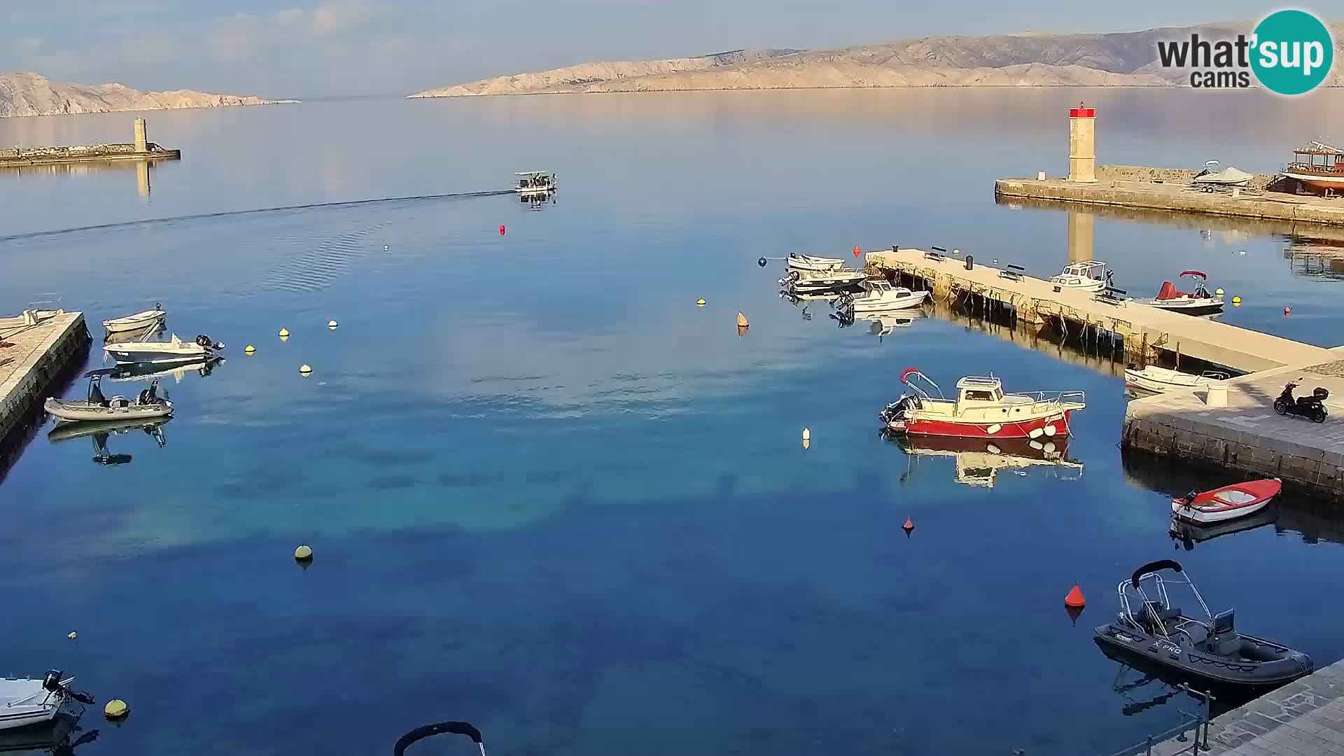 Senj Webcam – Panoramic view of Senj riva
