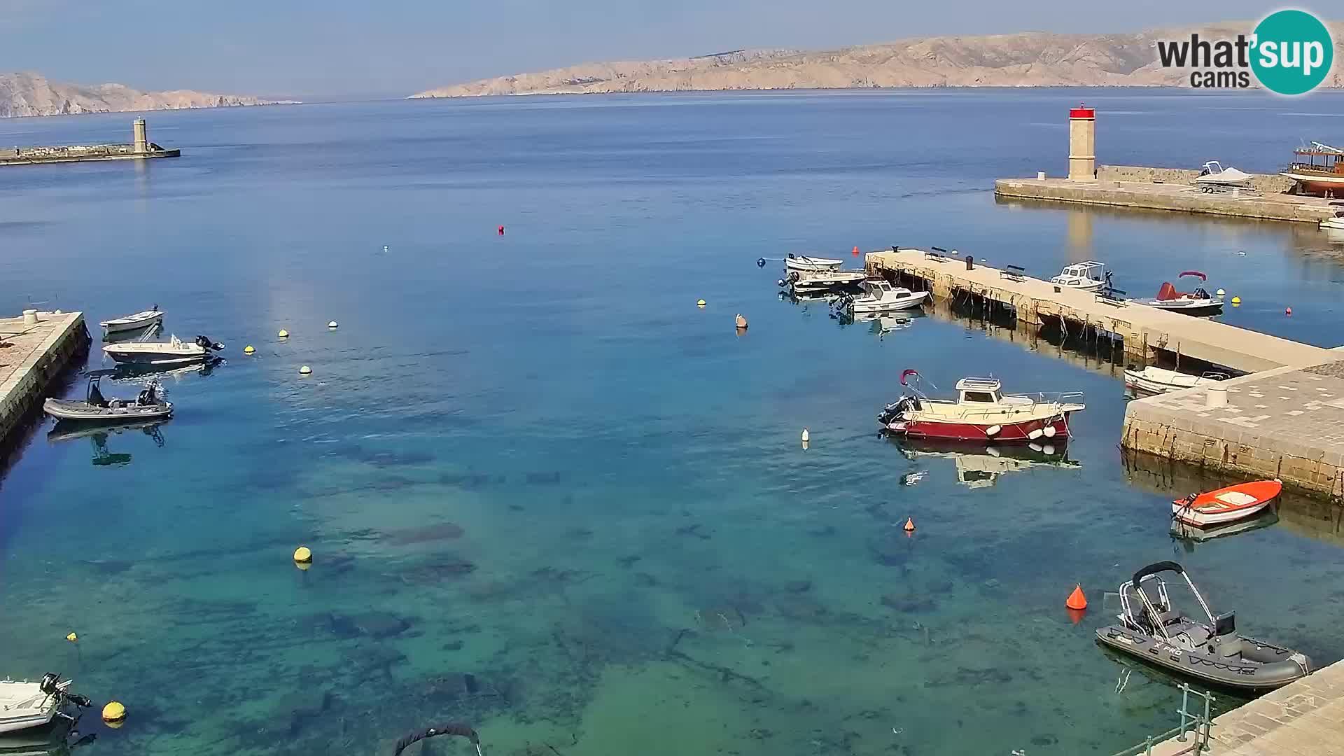 Senj Spletna kamera – pogled na obalo Senja