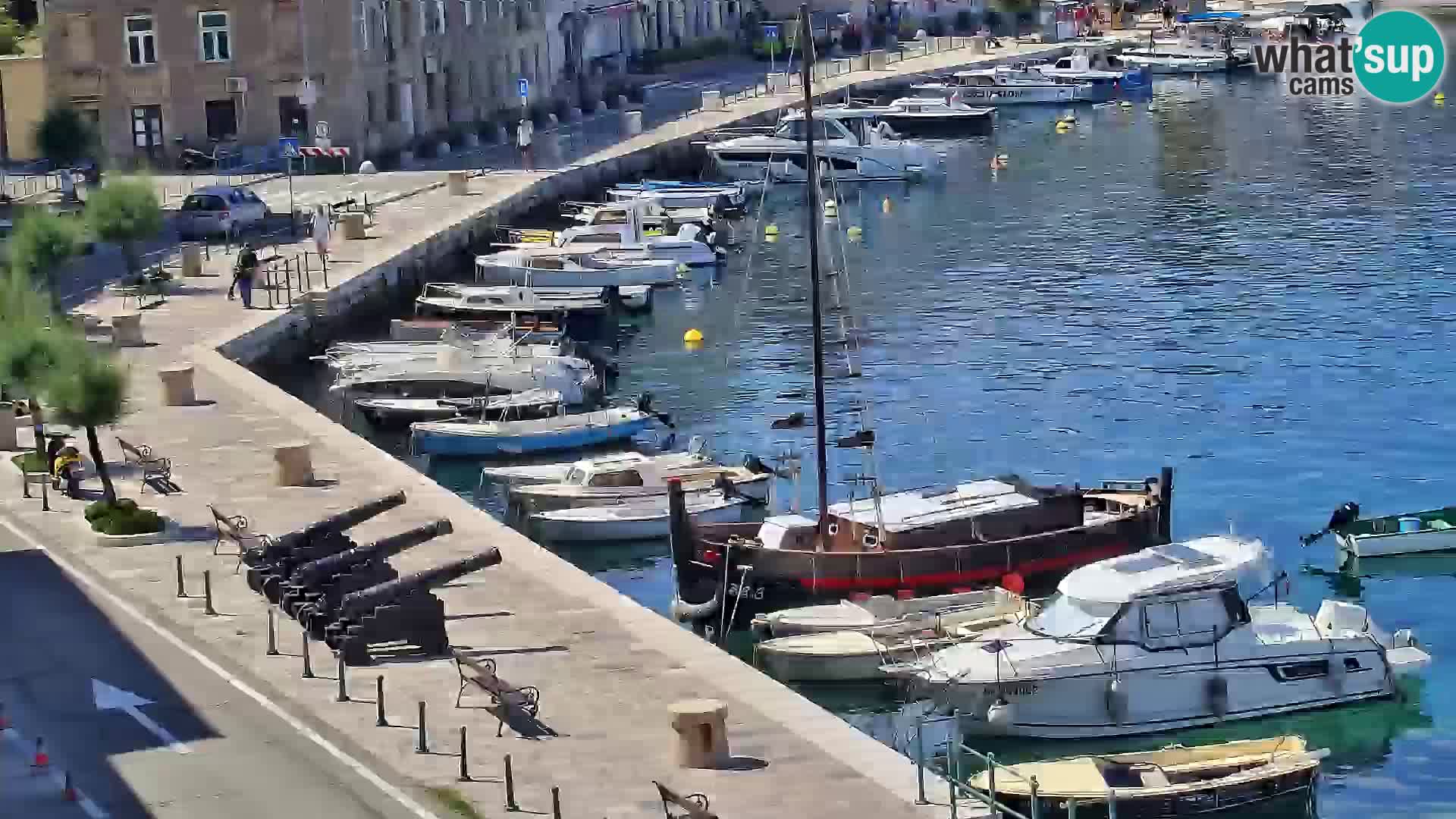 Webcam Segna – Panorama dell’lungomare di Senj