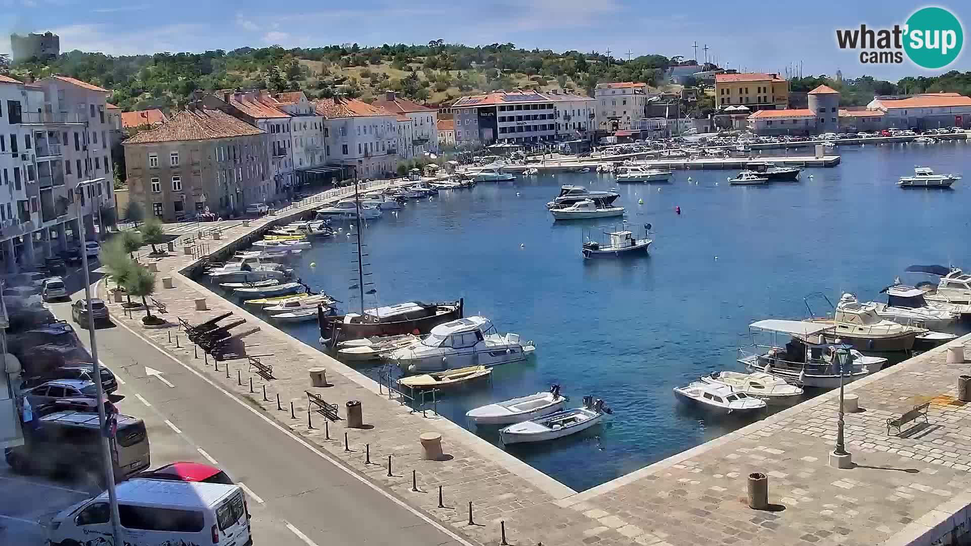 Senj Webcam – Panoramic view of Senj riva