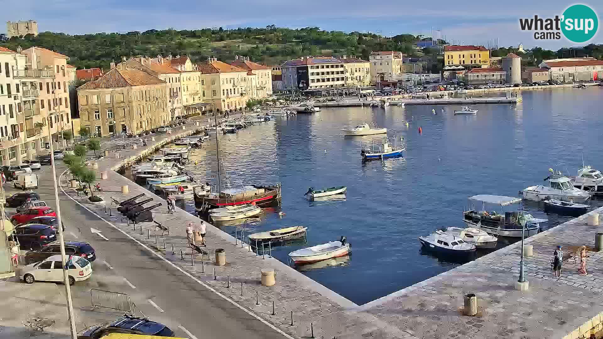 Senj Spletna kamera – pogled na obalo Senja